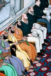 British reception in india painting