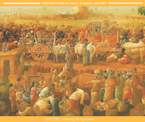 India pakistan partition art
