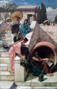 diogenes philosophy painting
