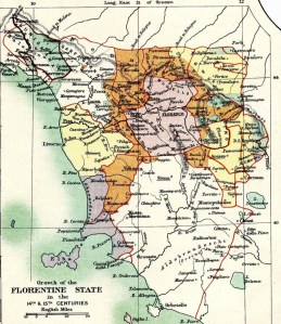 World's most beautiful city Florence map