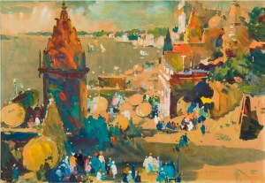 Hindu muslim temple mosque art