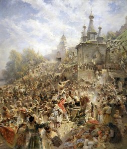 Russian war painting