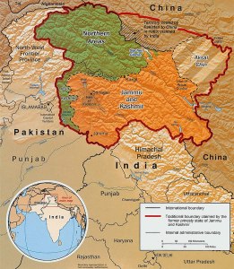 Kashmir map