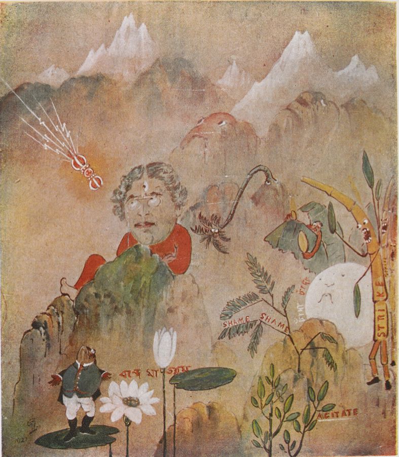 Jagadish chandra bose art