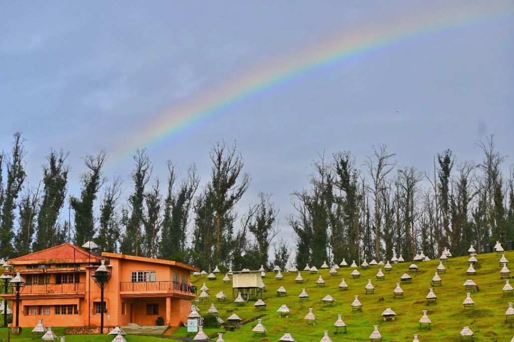 Ooty radio telescope at Radio astronomy centre